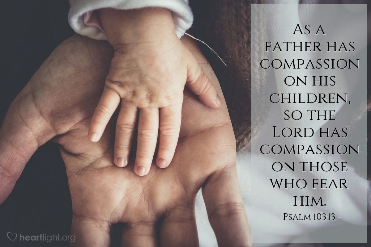 Psalm 103:13 — Verse of the Day for 06/16/7998