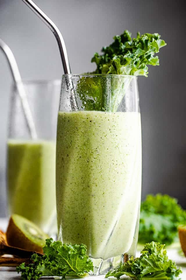 Green Kale Smoothie Recipe | Easy & Delicious Kale Smoothie