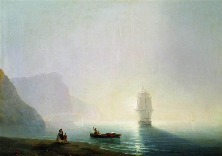 Morning, 1851 - Ivan Aivazovsky - WikiArt.org