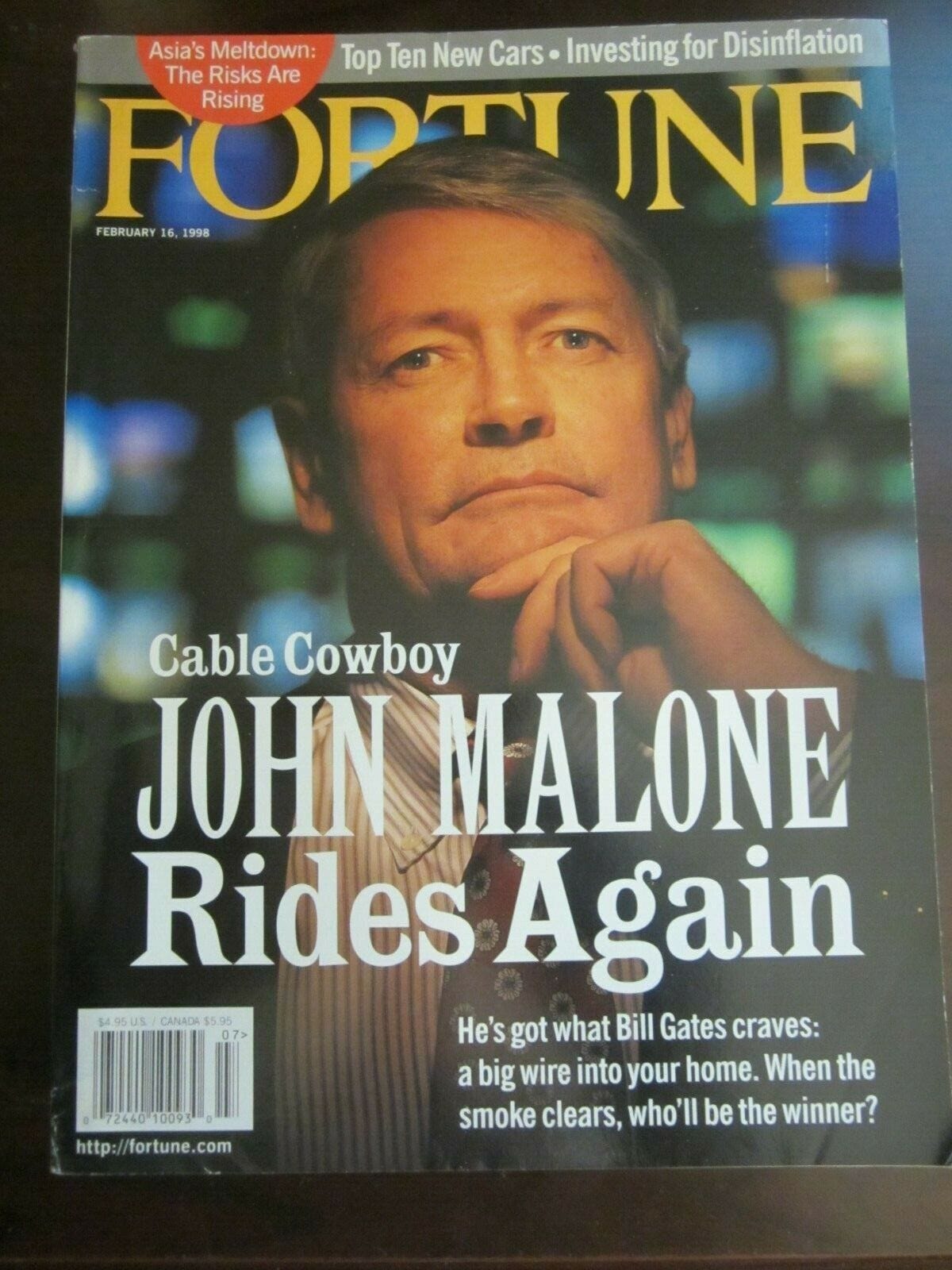 Fortune Magazine February 1998 Cable Cowboy John Malone Rides Again (T1) |  eBay