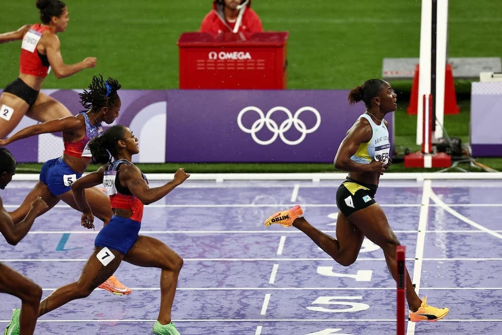 Alfred claims historic win for St.Lucia with Olympic 100m gold | The  Standard