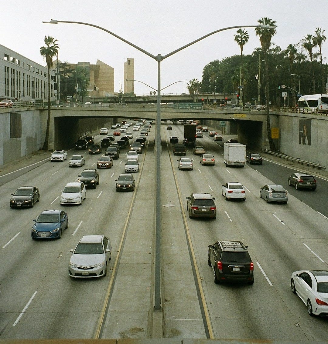 cars on road during daytime