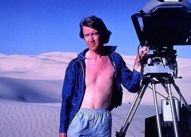 David Lynch during the filming of Dune, 1980s : r/OldSchoolCool