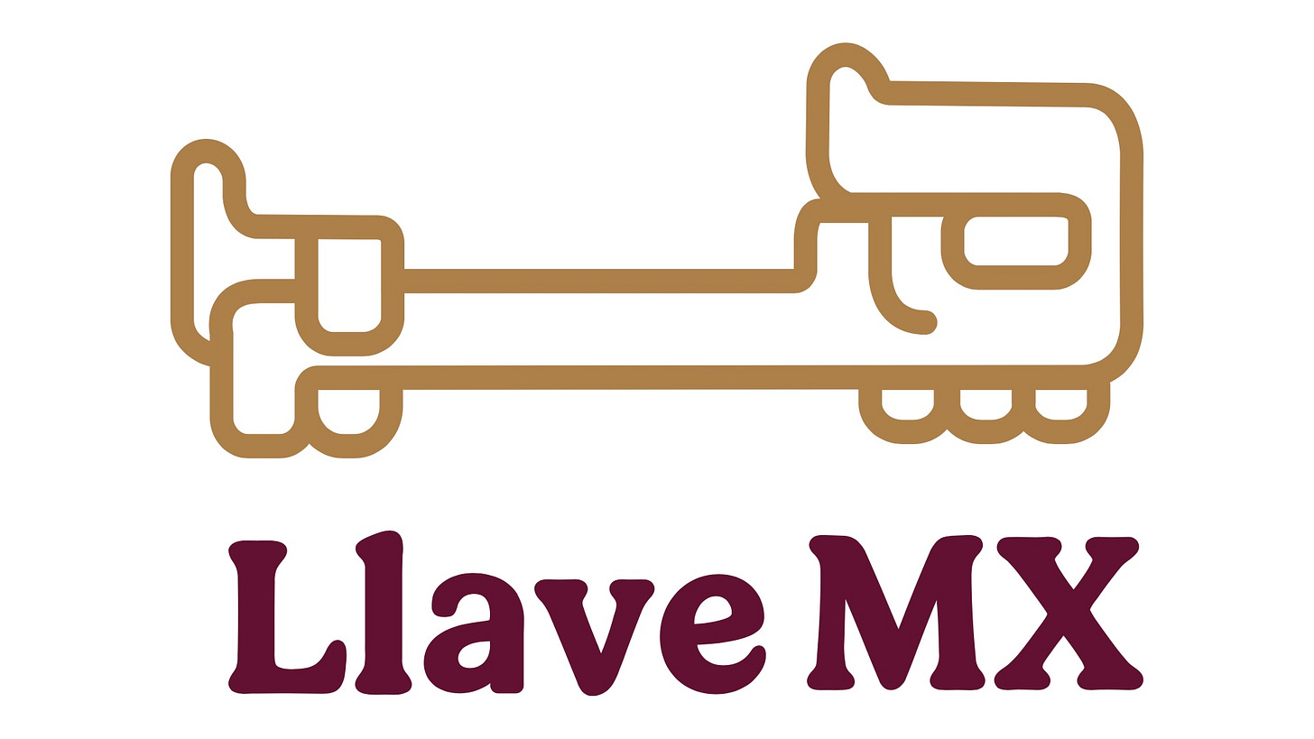 Logotipo de la Llave MX, un sistema de la Agencia de Transformación Digital y Telecomunicaciones.