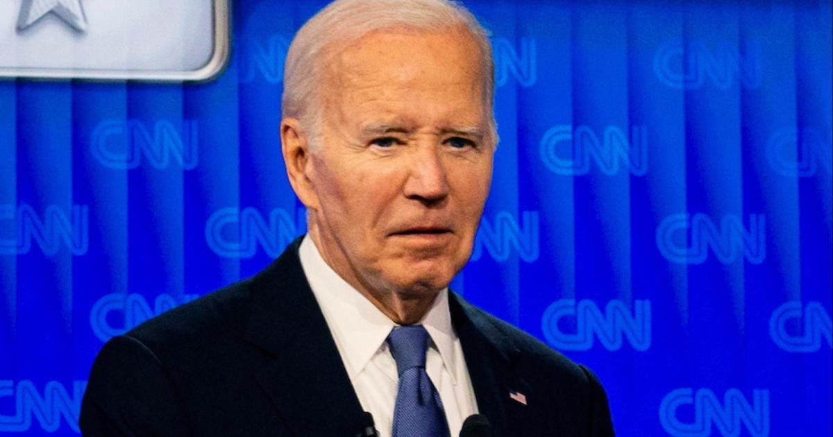 Biden struggles with hoarse voice in first 2024 presidential debate