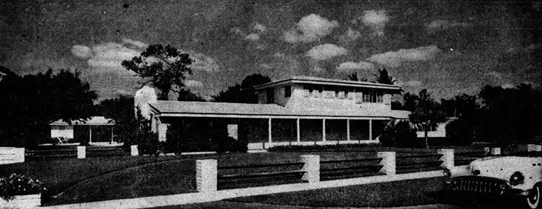 Figure 6: Davis Residence at 8630 NE 10th Court in 1952