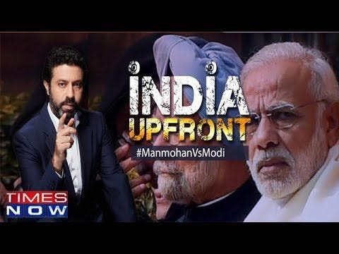 Former PM Manmohan Singh mocks PM Narendra Modi | India Upfront With Rahul Shivshankar