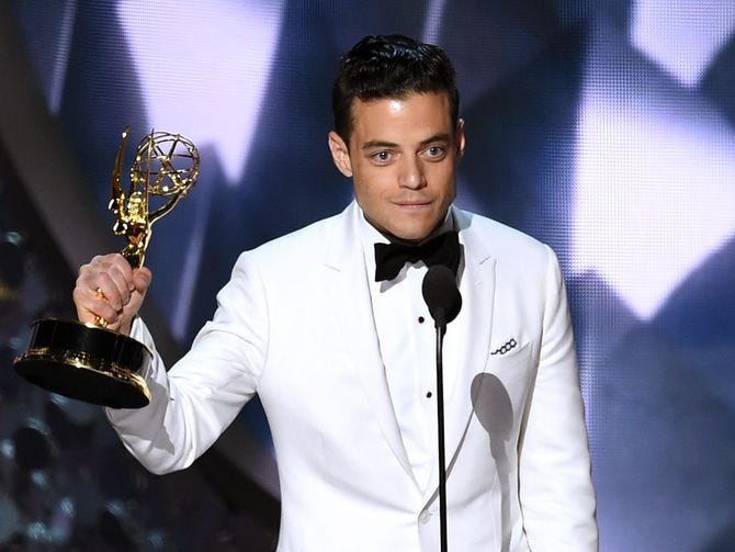 rami malek mr robot emmy speech