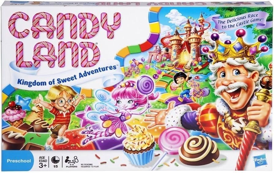 Hasbro Gaming Candy Land Kingdom Of Sweet Adventures Board Game For Kids,  Christmas Gifts for Boys & Girls, 3+ (Amazon Exclusive)