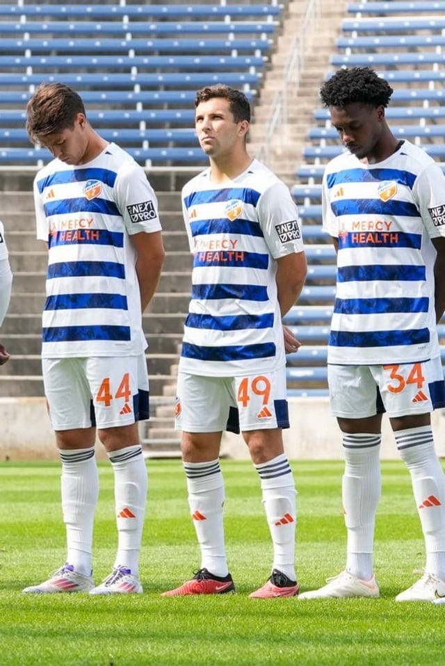 r/soccer - [Michael Battista] Luigi Mangione’s cousin Peter Mangione is called up to the FC Cincinnati first team for Concacaf Champions Cup play.