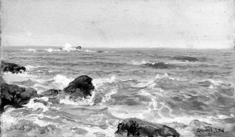 File:Brooklyn Museum - Marine Study - William Trost Richards - overall.jpg