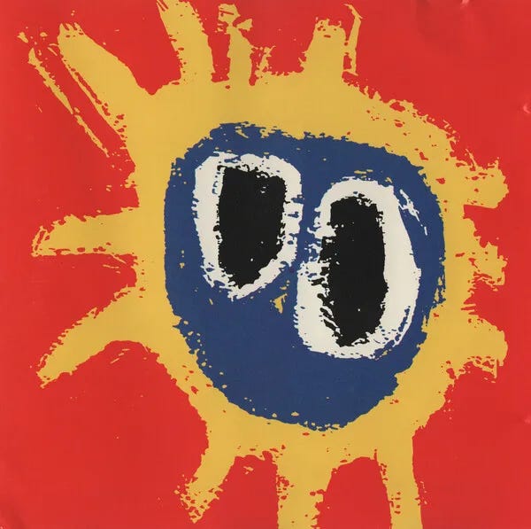 Cover art for Screamadelica by Primal Scream