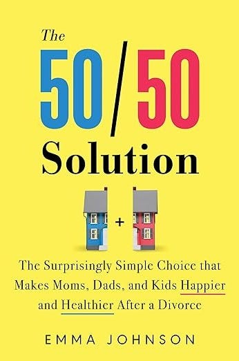 Cover of The 50/50 Solution book by Emma Johnson.