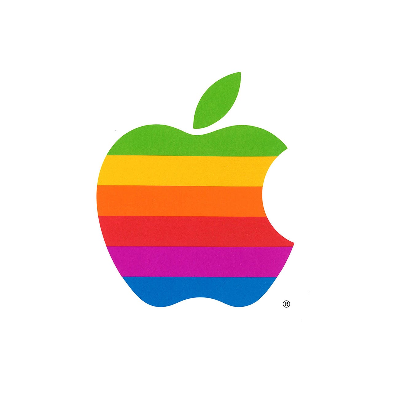 Apple logo by Rob Janoff, 1977