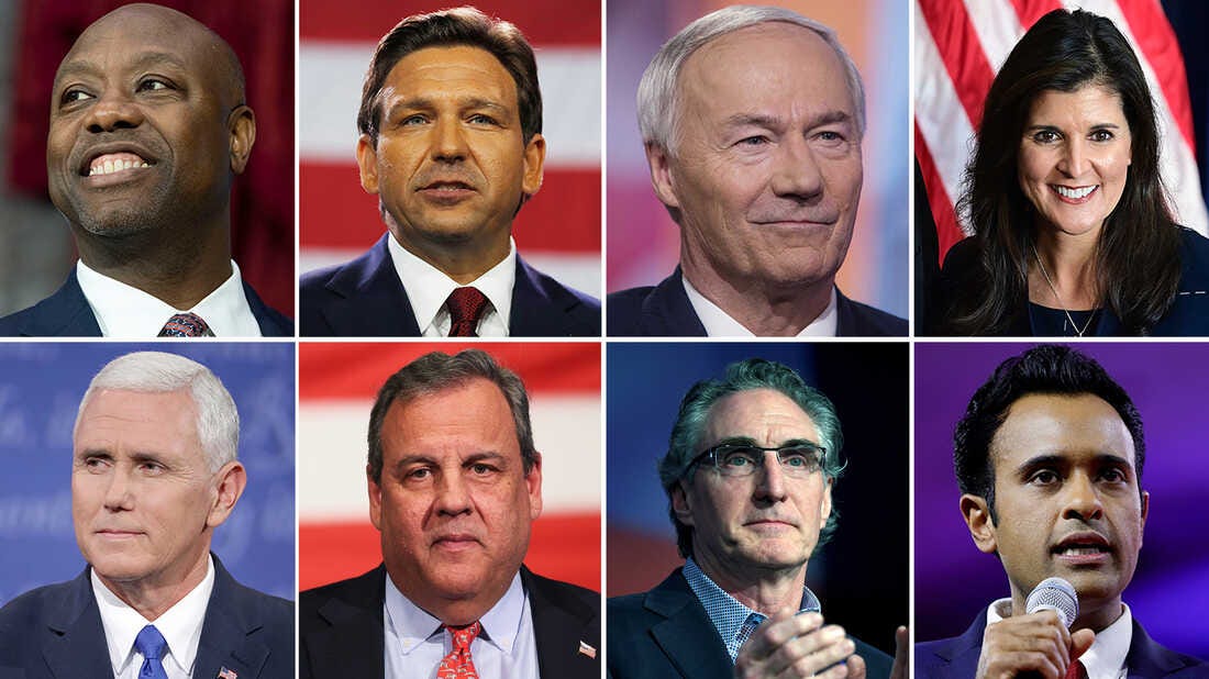 Republican debate lineup, time and how to watch : NPR