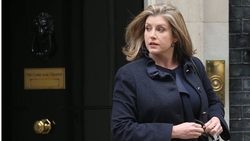 Penny Mordaunt - the UK's first female defence secretary - BBC News
