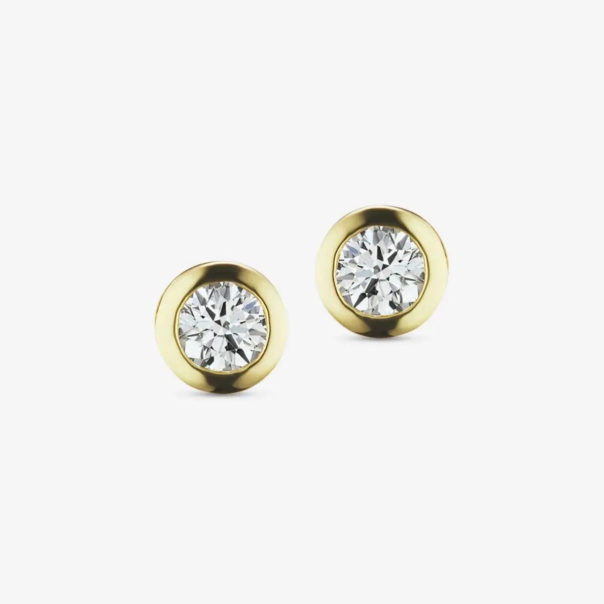 The Gold Diamond Confetti Studs - At Present