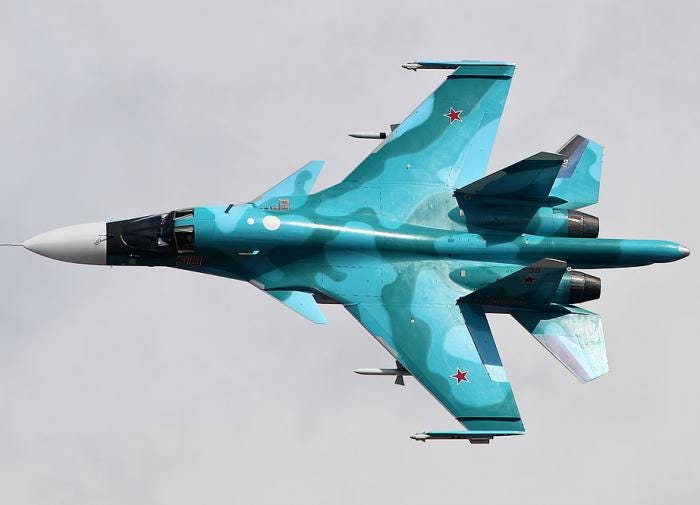 Russia increases production of Su-34M after successful missions in Ukraine