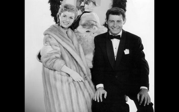 debbie reynolds santa love with eddie fisher