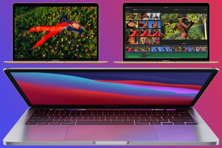 apple brings out new m1 macbook pro crossed with iphone 2020