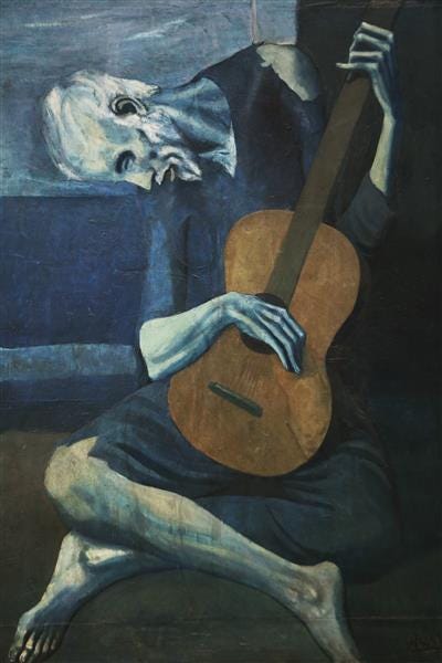 Picasso's Old Blind Guitarist
