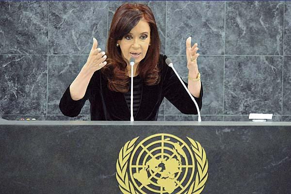 Crítico discurso de Cristina Kirchner en la ONU: le reclamó respuestas a  Irán - Ante la 68ª Asamblea General de las Naciones Unidas, la mandataria  argentina aseguró que en las relaciones internacionales