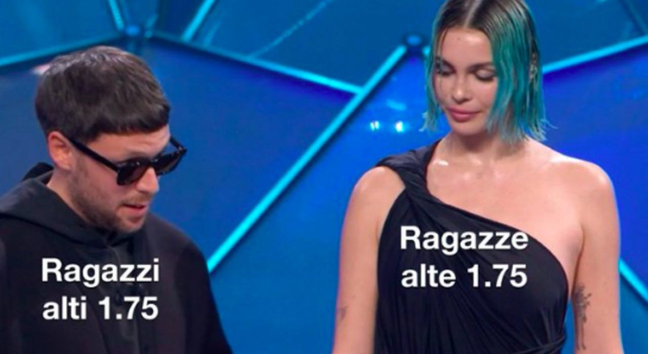 Sanremo 2024, i meme sulla terza serata sono esilaranti: dal varco di luce  di Paola e Chiara al boppone di Rose Villain
