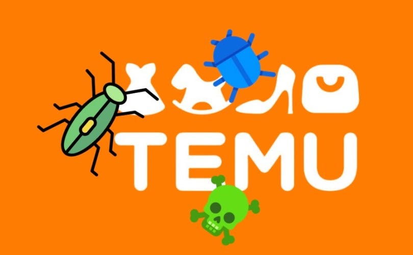 Bugs on Temu