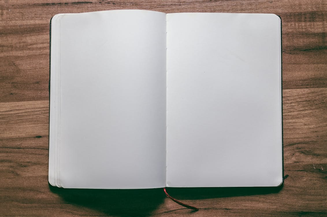 Free Notebook With Blank Pages Stock Photo