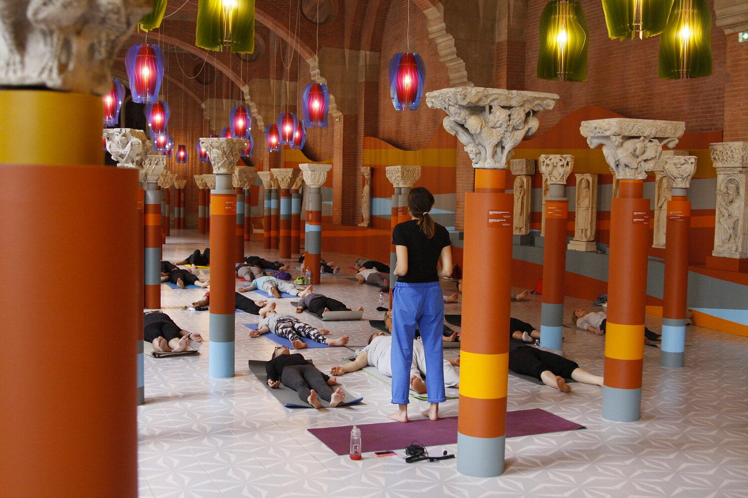 Yoga sessions at Musée des Augustins in Toulouse, France