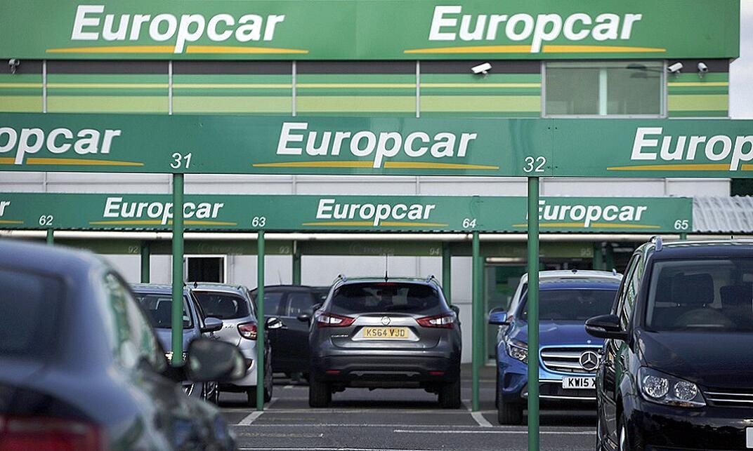 Europcar car park