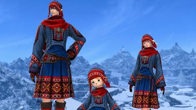 Far Northern Attire in Final Fantasy 14