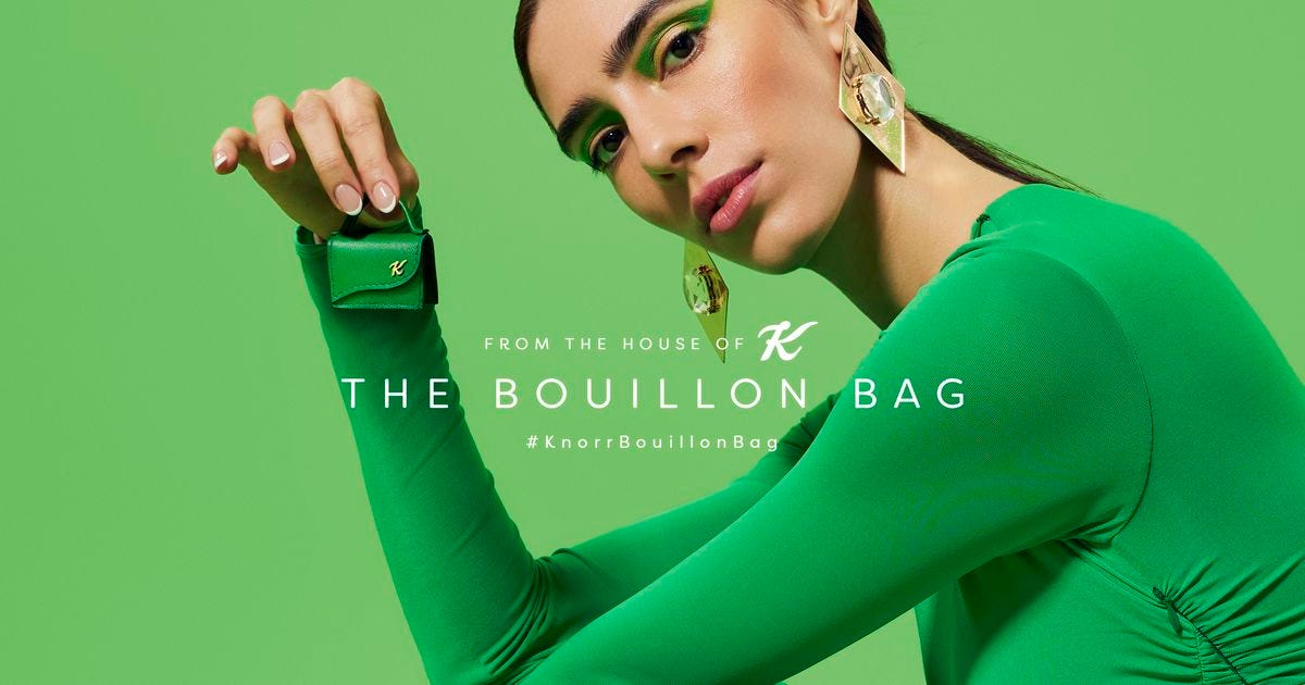 Knorr's Bouillon Bag marks Year of the Tiny Handbag