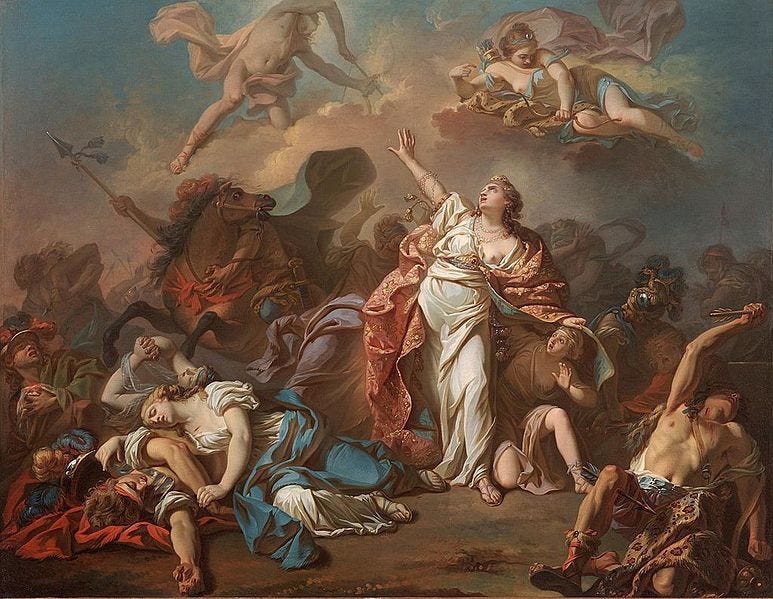 File:Apollo and Diana Attacking the Children of Niobe by Jacques-Louis David.jpg