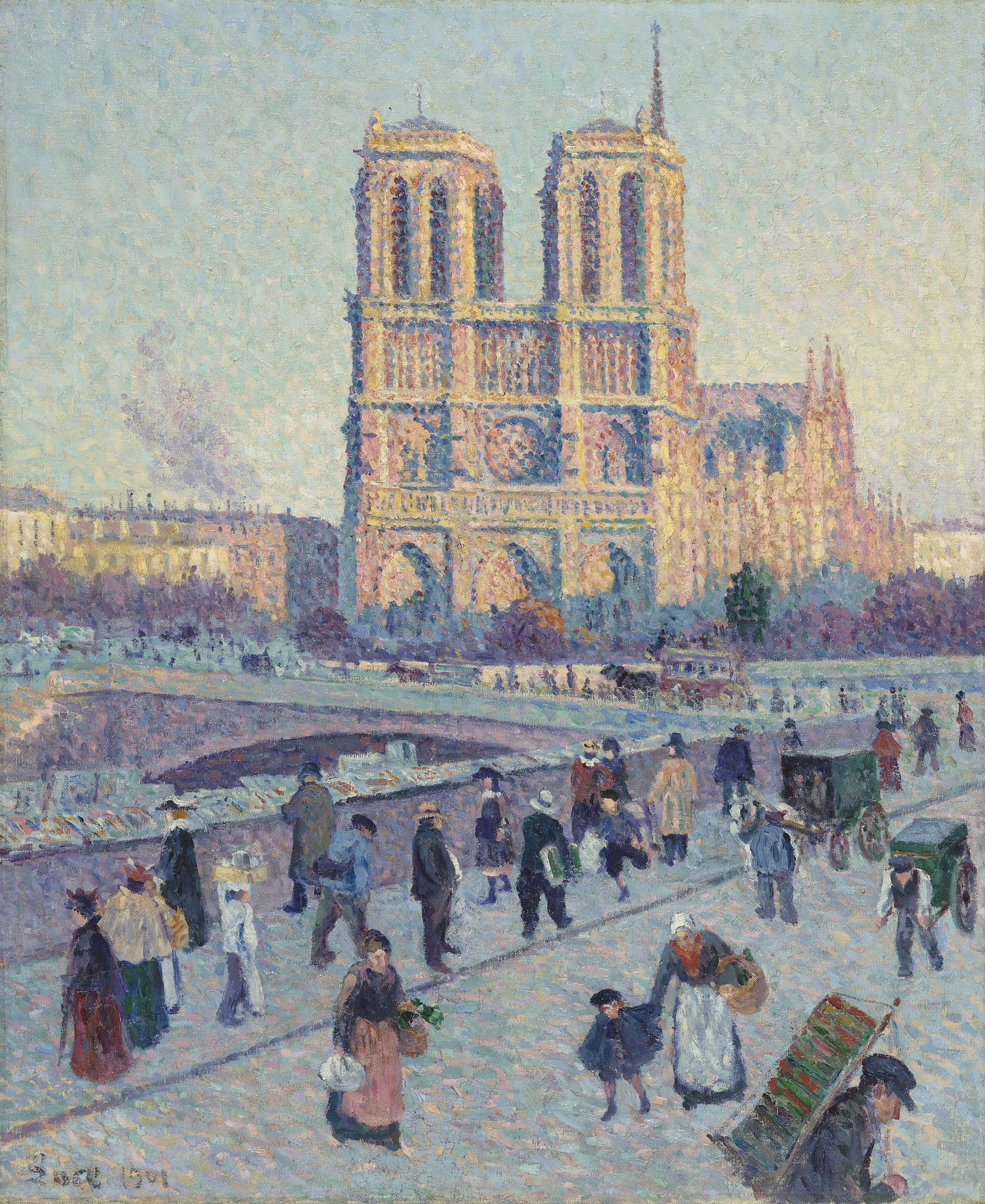 The Quai Saint-Michel and Notre-Dame - Wikipedia