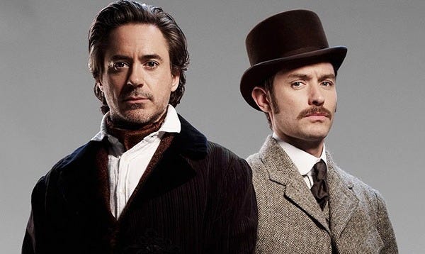 Good old Watson!" | Sherlock holmes robert downey jr, Sherlock holmes john  watson, Sherlock holmes robert downey
