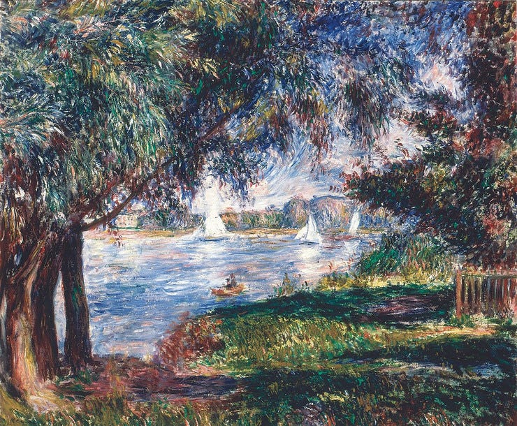 Bougival, Pierre-Auguste Renoir, 1888