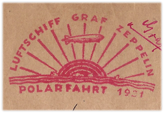 zeppelin flight cachet design