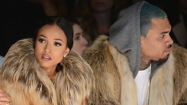 Karrueche Tran dumps chris brown after baby 2015 gossip