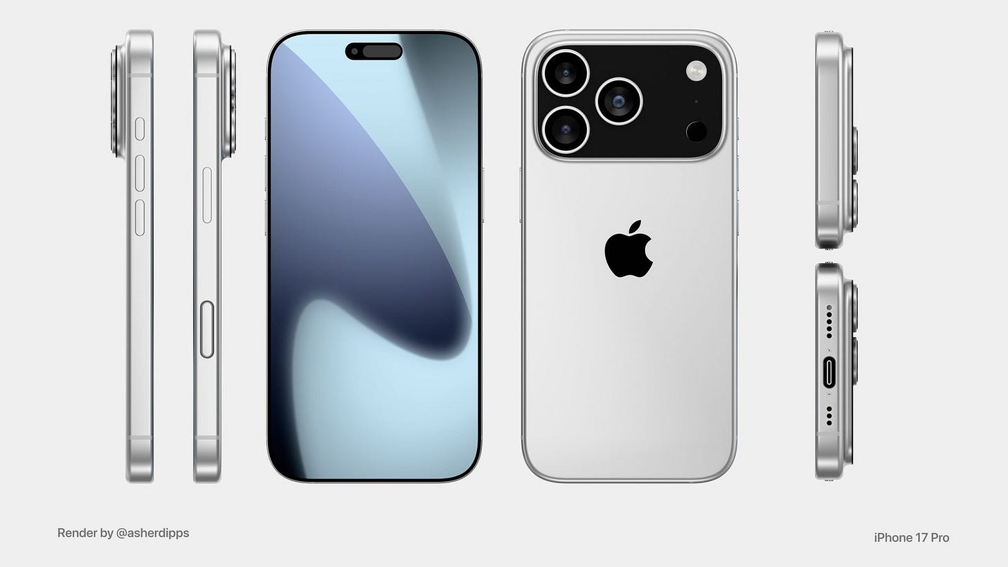 iPhone 17 Pro design