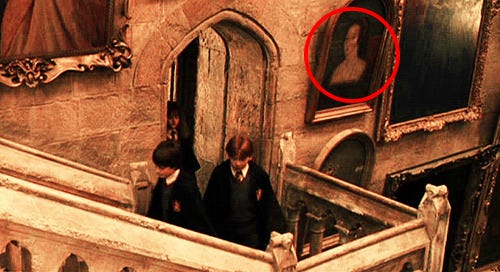 Anne Boleyn, the second wife of King Henry VIII, is in a painting at  Hogwarts. She was thought to be a witch. : r/harrypotter