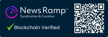 Blockchain Registration, Verification & Enhancement provided by NewsRamp™