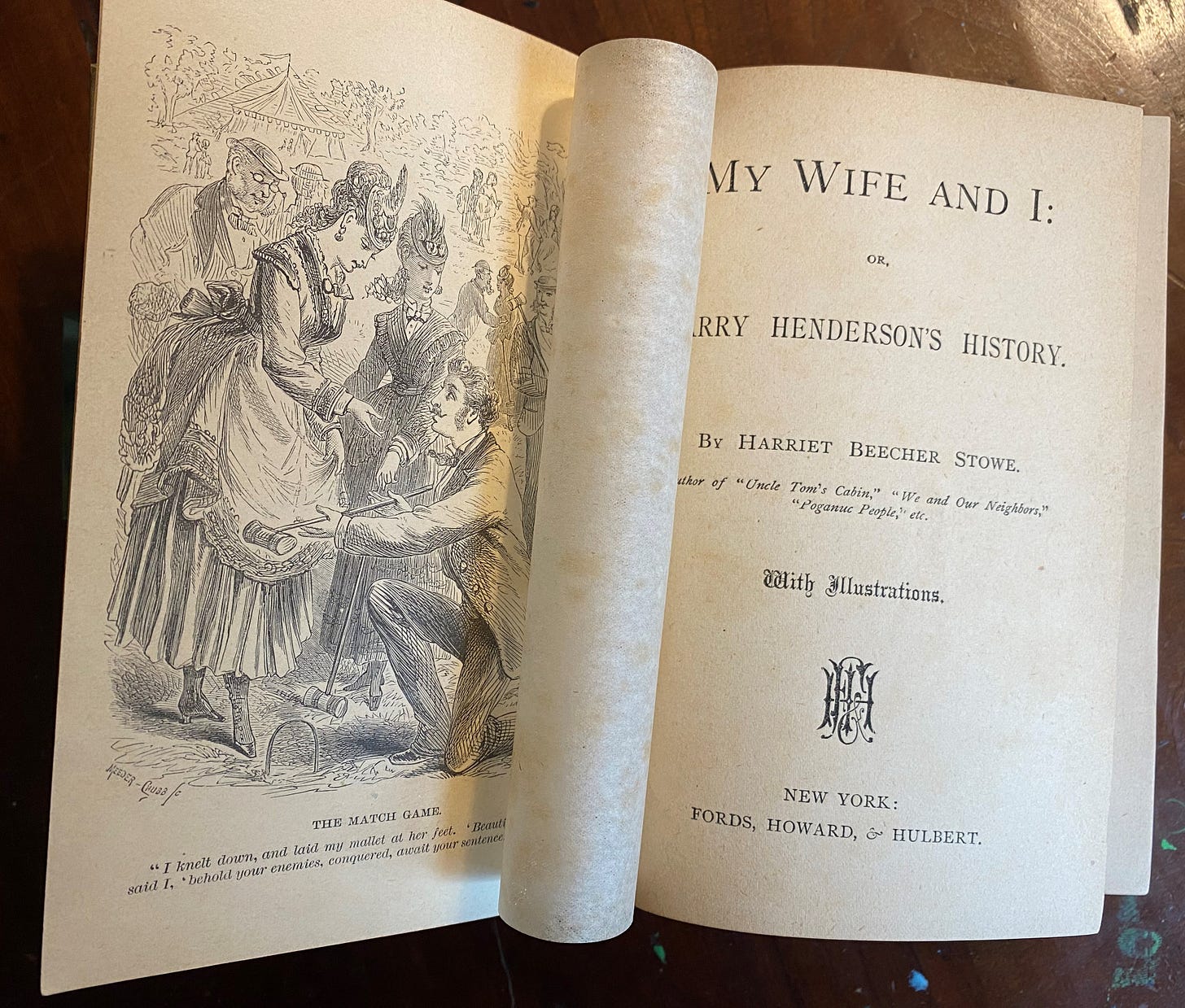 My Wife and I; or Harry Henderson's History by Harriet Beecher Stowe: Good  Hardcover (1871) 1st Edition | Albert & Rosie's Books