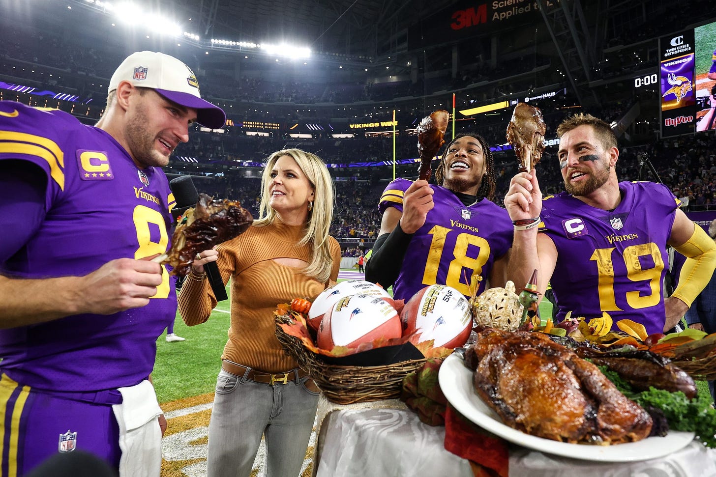 NBC's Thanksgiving Tradition Revealed Something About Each Of Minnesota's  Star Players - Zone Coverage