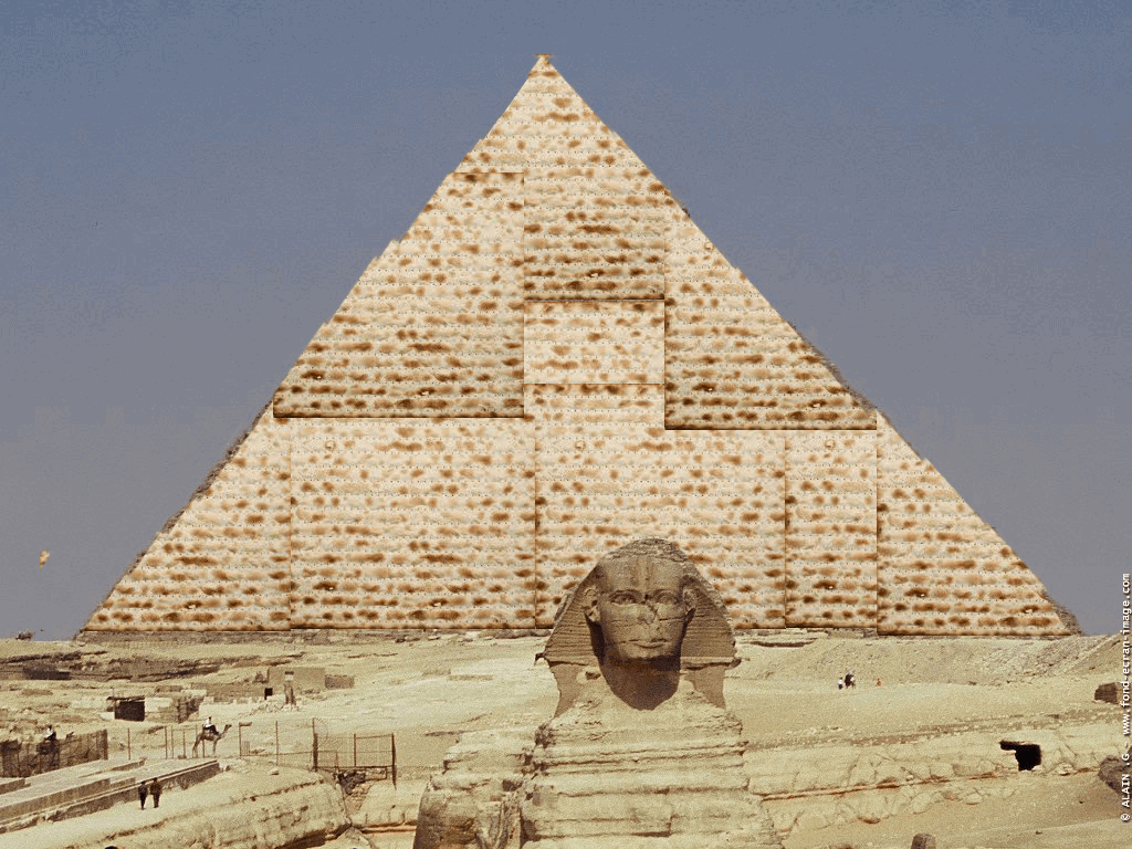 matzoh pyramid