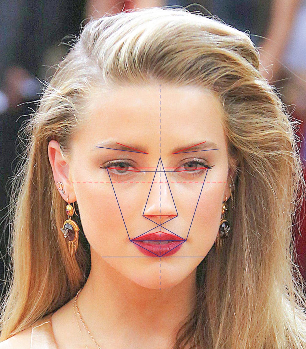 Amber Heard Has the Most Beautiful Face: Study