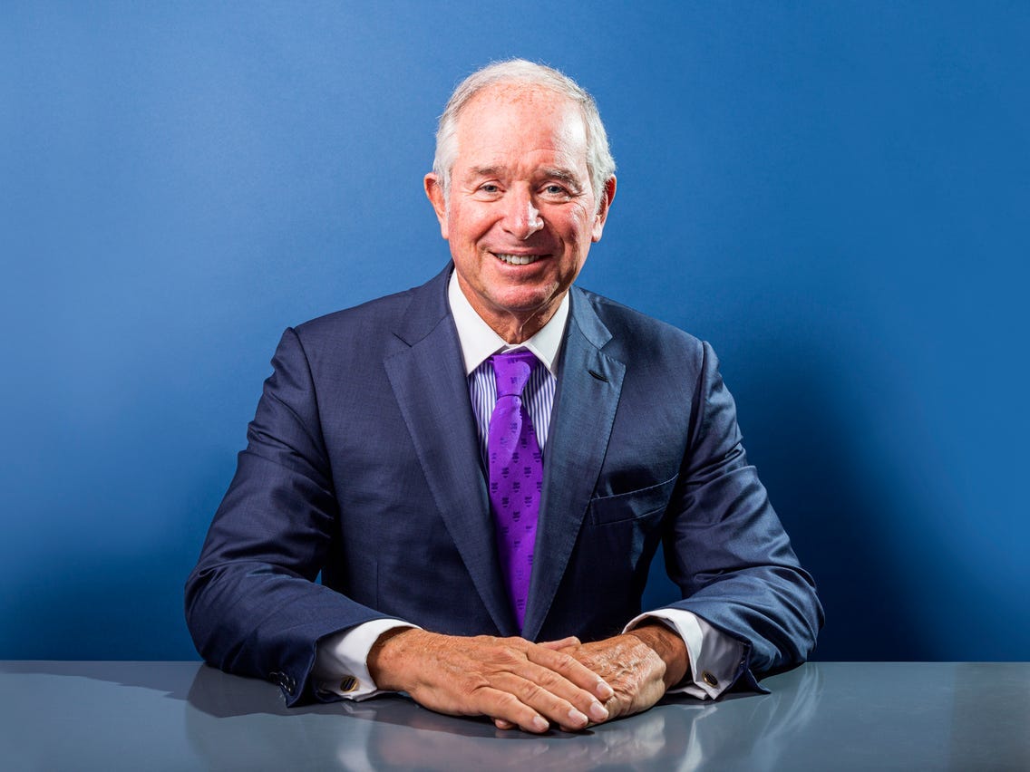 Blackstone CEO Stephen Schwarzman Shares Best Career Lessons