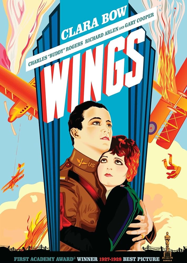 Theatrical poster for Wings (1927)