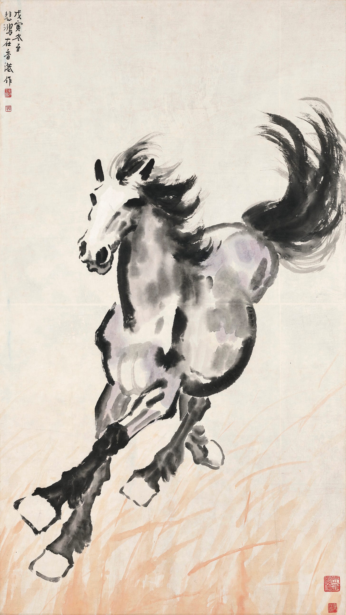 The horse that dwarfs all others in their mediocrity' – Xu Beihong's  artistic legacy | Christie's