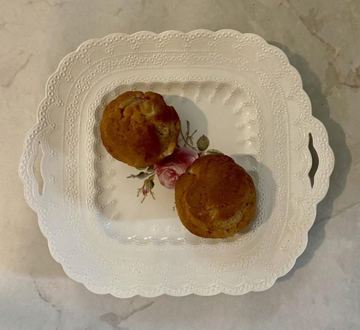 Muffins fraise rhubarbe (crédit photo Phrenssynnes)